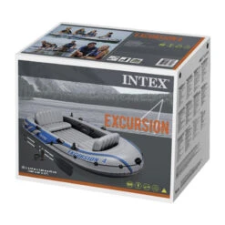 BATEAU GONFLABLE INTEX EXCURSION 4 + 2 AVIRONS + GONFLEUR 15 BATEAU GONFLABLE INTEX EXCURSION 4 + 2 AVIRONS + GONFLEUR -Club Aviron Magasin bateau gonflable intex excursion 4 2 avirons gonfleur 6