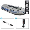 BATEAU GONFLABLE INTEX EXCURSION 5 + 2 AVIRONS + GONFLEUR 2 BATEAU GONFLABLE INTEX EXCURSION 5 + 2 AVIRONS + GONFLEUR -Club Aviron Magasin bateau gonflable intex excursion 5 2 avirons gonfleur