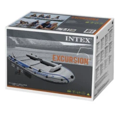 BATEAU GONFLABLE INTEX EXCURSION 5 + 2 AVIRONS + GONFLEUR -Club Aviron Magasin bateau gonflable intex excursion 5 2 avirons gonfleur 4