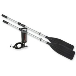 BATEAU GONFLABLE INTEX EXCURSION 5 + 2 AVIRONS + GONFLEUR -Club Aviron Magasin bateau gonflable intex excursion 5 2 avirons gonfleur 5