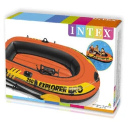 BATEAU GONFLABLE INTEX EXPLORER PRO 200 + 2 RAMES + GONFLEUR -Club Aviron Magasin bateau gonflable intex explorer pro 200 2 rames gonfleur 2