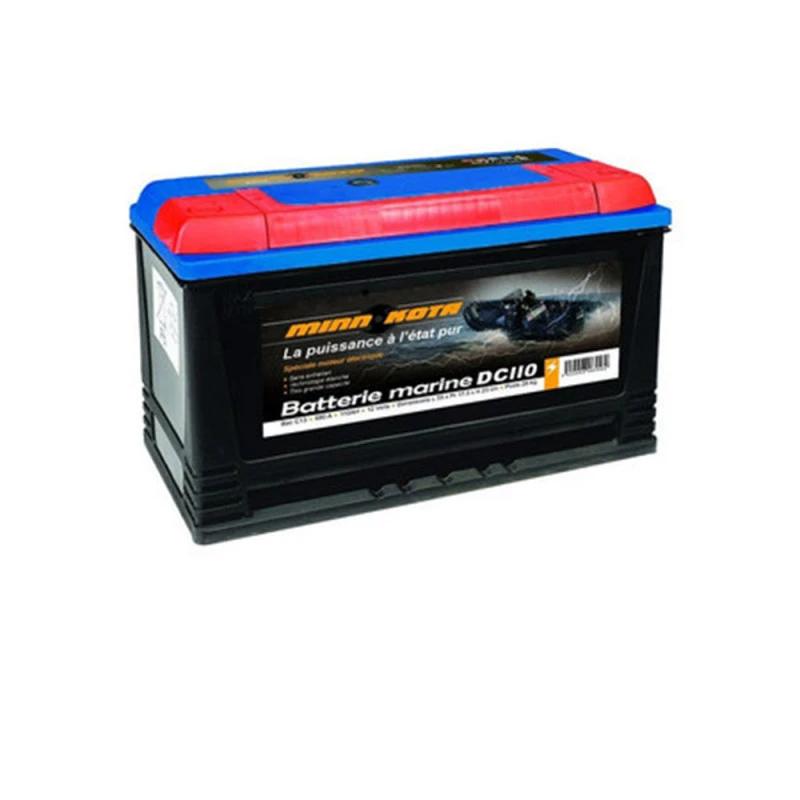 BATTERIE ETANCHE MINN KOTA DECHARGE LENTE 12V 100AH L5 3 BATTERIE ETANCHE MINN KOTA DECHARGE LENTE 12V 100AH L5