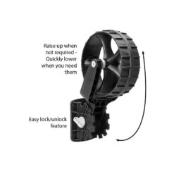 ROUES ARRIERES BATEAU RAILBLAZA -Club Aviron Magasin roues arrieres bateau railblaza 4